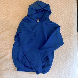 Gildan Youth XL Hoodie Royal Blue - NEW never worn